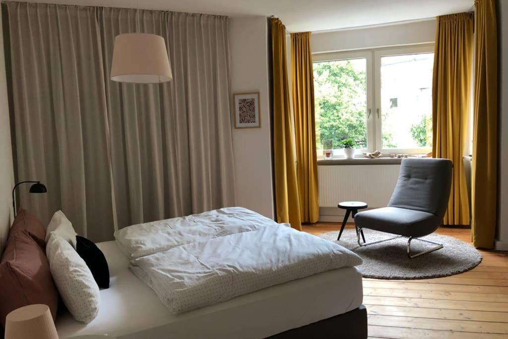 Charmant Leben Im Textilviertel - Stilvolle Wohnung - Zentral Und Ruhig Augsburg Exteriör bild