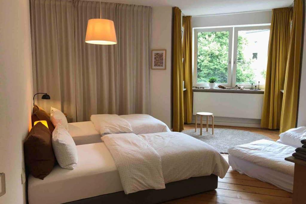 Charmant Leben Im Textilviertel - Stilvolle Wohnung - Zentral Und Ruhig Augsburg Exteriör bild